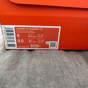 Nike Legend 10 Academy TF in Black and Deep Jungle